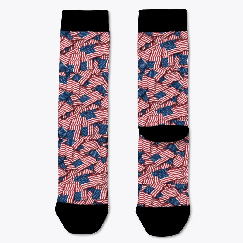 American Flag Socks